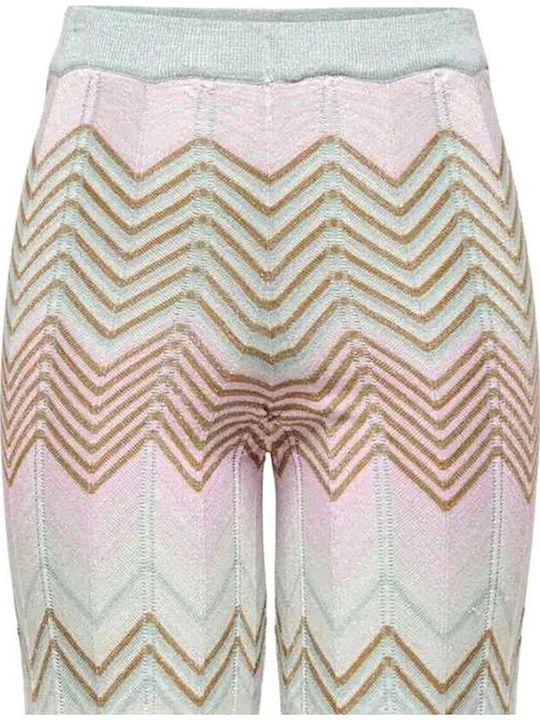 Women's Fabric Trousers Pink