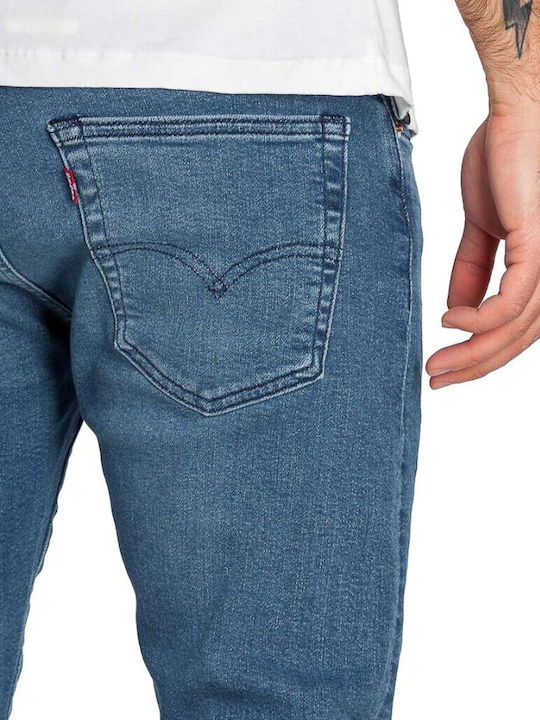 512 Ανδρικό Παντελόνι Τζιν με Slim Tapered Εφαρμογή Cedar Light