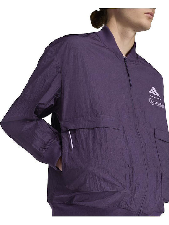 Premium Jacket Bomber Purple