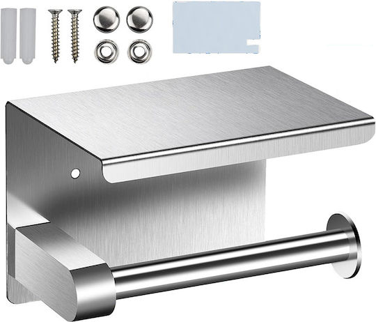 Verk Group Wandmontiert Papierhalter Silber