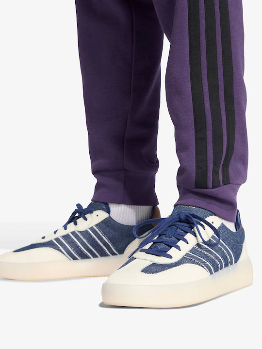 3 Stripes Sweatpants with Elastic Purple
