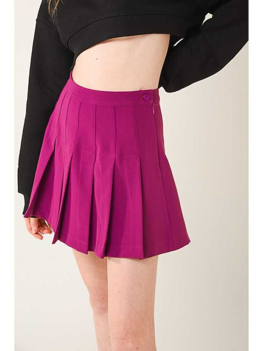 Mini Skirt Purple