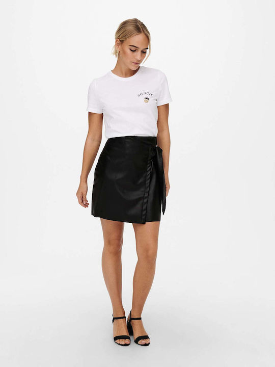 Leder Mini Rock Black