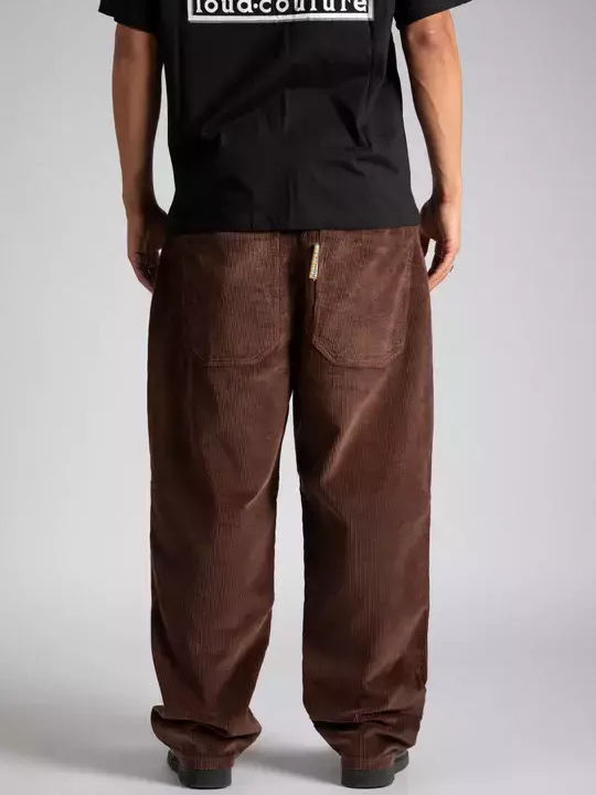 X-tra Trousers in Baggy Line Brown