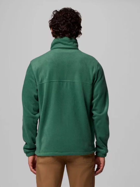 Steens Mountain Full Men's Fleece Cardigan Green
