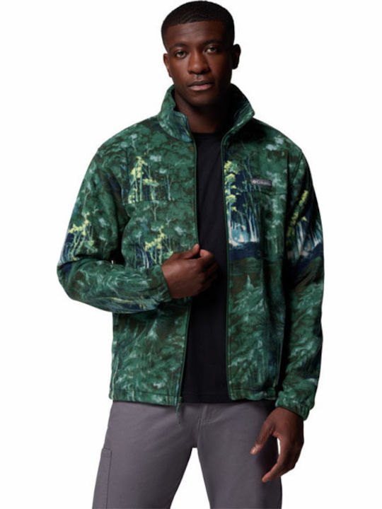 Steens Mountain Men's Fleece Cardigan Green