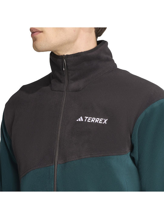 Terrex Ανδρική Ζακέτα Fleece Aurora Ivy/black