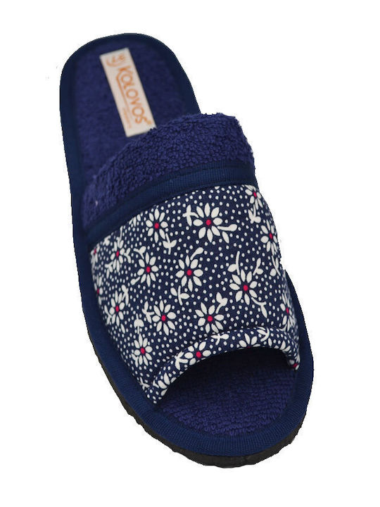 Terry Winter Women's Slippers Blue