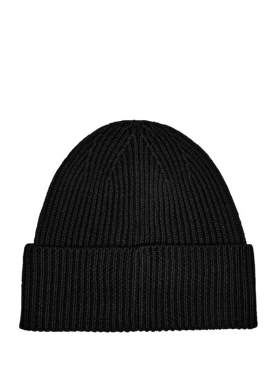 Beanie Beanie Knitted in Black color