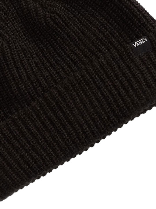 Core Basic Beanie Unisex Σκούφος Πλεκτός σε Μαύρο χρώμα