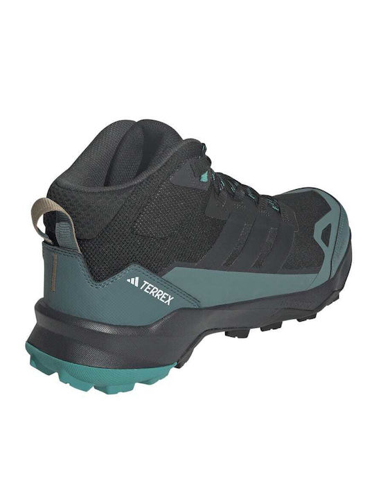 adidas Terrex Skychaser Ax5 Ανδρικά Ορειβατικά Μποτάκια Αδιάβροχα με Μεμβράνη Gore-Tex Core Black / Carbon / Pure Teal