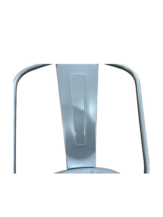 Scaun de exterior Metalic Gray 44x49x84cm