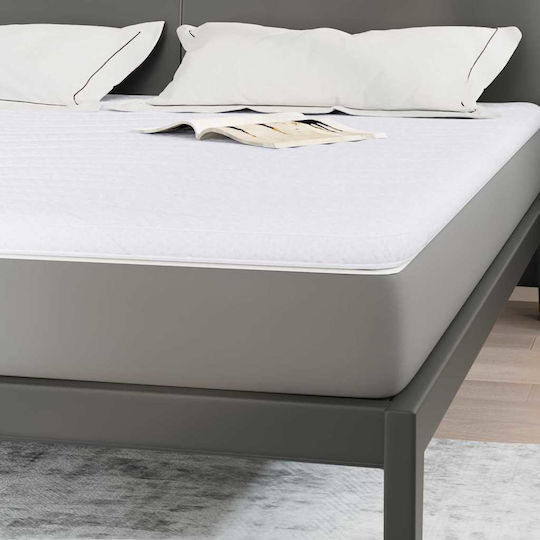 vidaXL Mattress Topper King Size Latex 200x200x5.5cm