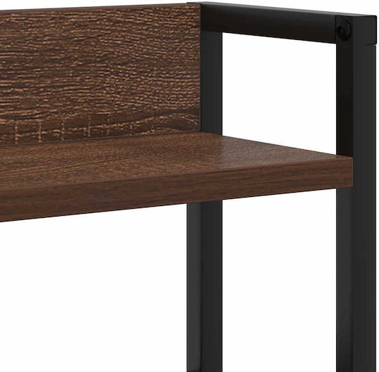 vidaXL Wooden Bed Headboard Brown Oak 100x98cm