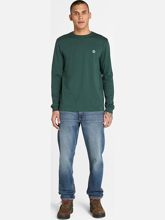 Dunstan River Long Sleeve Green Shirt