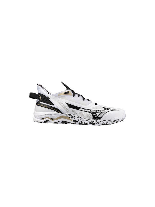 Mirage 5 Herren Sportschuhe Volleyball White / Black / Gold