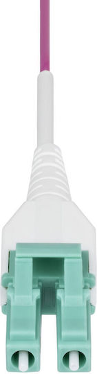 StarTech Καλώδιο Οπτικής Ίνας LC-LC 20m Μωβ