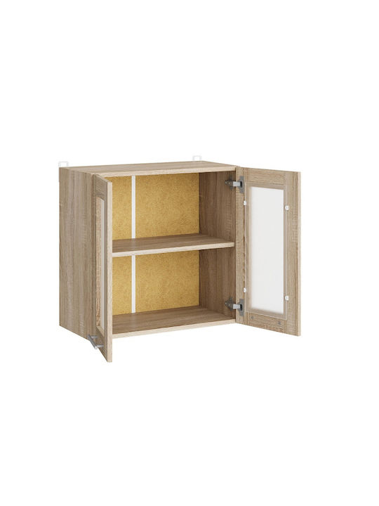 Ντουλάπι Κρεμαστό Sonoma Oak 60x30x58εκ.