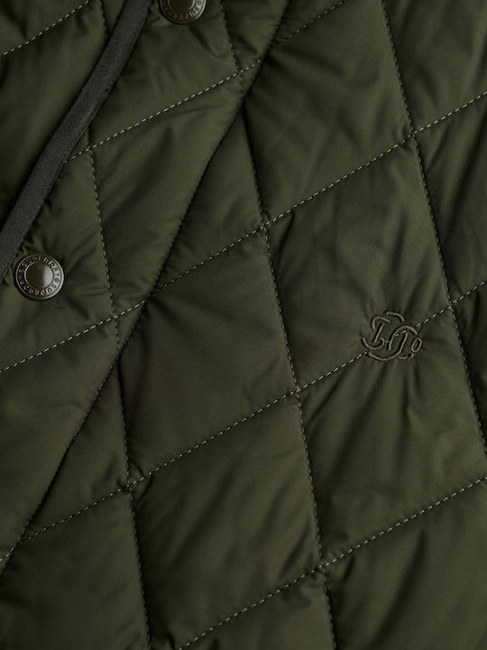 Jacke Puffer Khaki