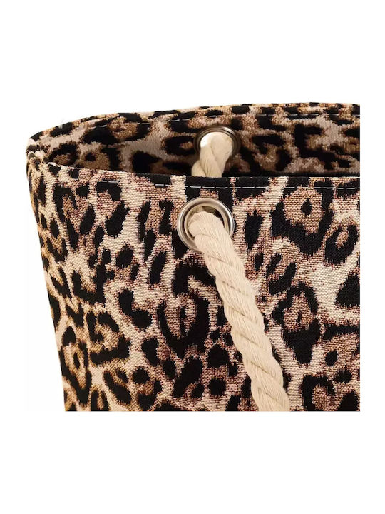Signare Geantă De Plajă Din Material Textil Leopard