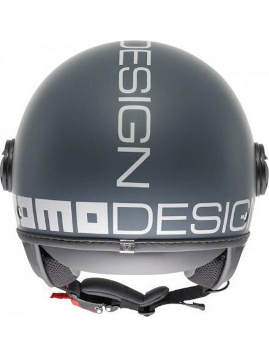 MomoDesign FGTR Classic E2206 Candy Matt Ottanio Grey/White Motorcycle Helmet Jet ECE 22.06