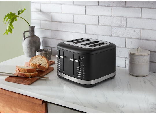 Kitchenaid Тостер 4 слота Черен