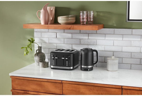Kitchenaid Тостер 4 слота Черен