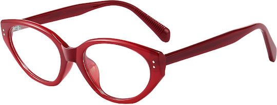 Orvieto Premium Rote Blaulichtblockierende Brille