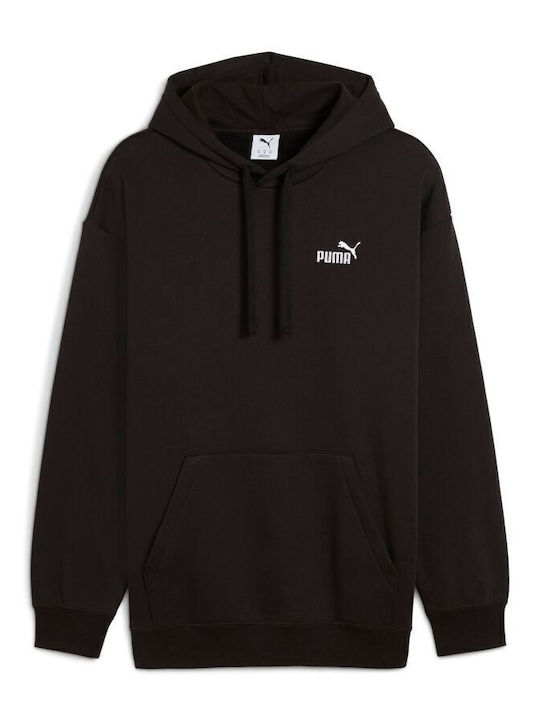 Sweatshirt with Hood Black
