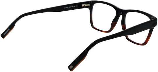 Zegna Männlich Kunststoff Brillenrahmen Schwarz EZ5231 005