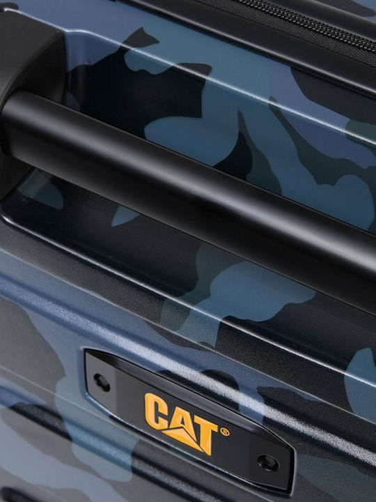 CAT Βαλίτσες Ταξιδιού Σκληρές Μαύρες Μέγιστου Ύψους 64.5εκ. με 4 Ρόδες Σετ 2τμχ (50/60cm) Παραλλαγή