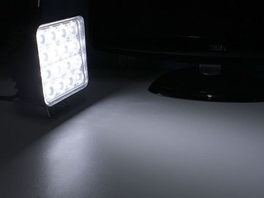 Platz Wasserdicht Scheinwerfer Auto LED 12 / 24V 48W 13.5cm 6Stück