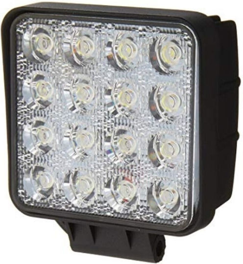 Platz Wasserdicht Scheinwerfer Auto LED 12 / 24V 48W 13.5cm 4Stück