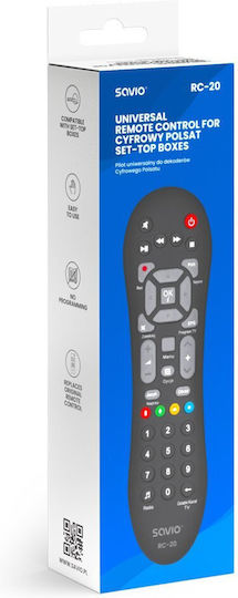 Savio Universal Τηλεχειριστήριο για Τηλεοράσεις 5901986049555