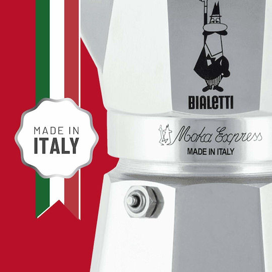 Bialetti Moka Express Moka Stovetop Espresso Pot Black