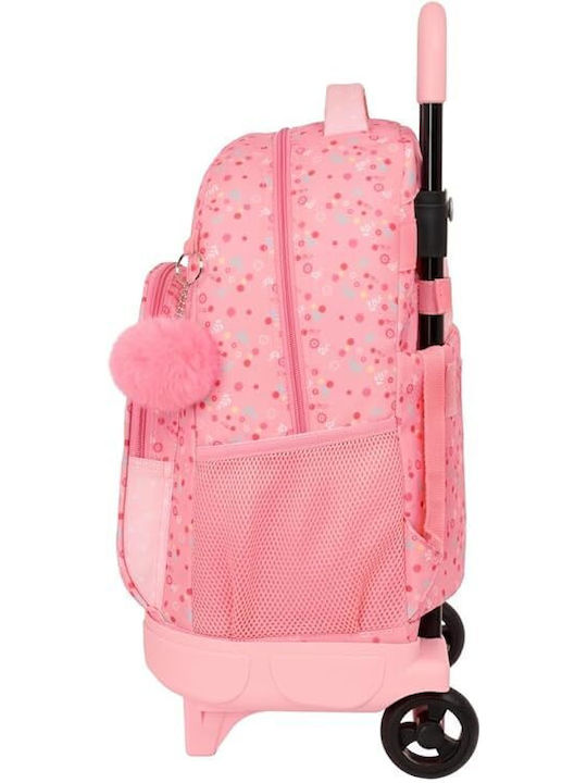 Safta School Bag Trolley Pink