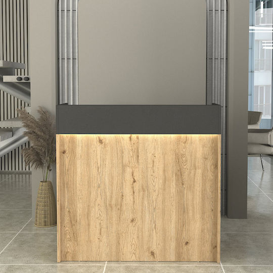 Megapap Birou de primire în birou cu Dimensiuni L113.6xA42xÎ110cm