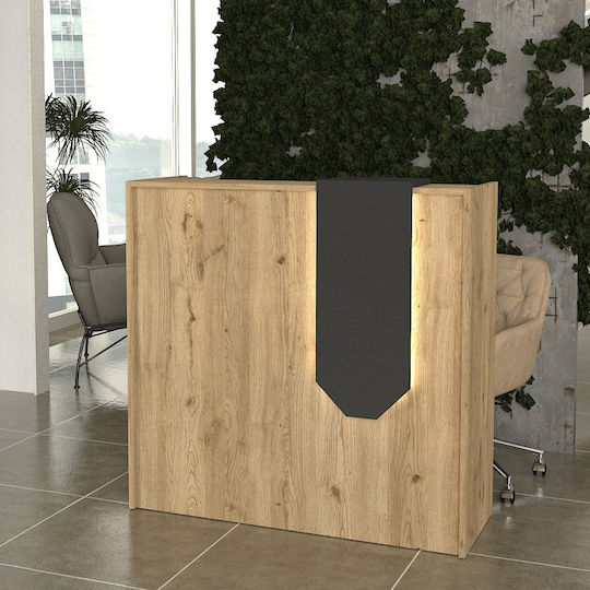 Megapap Navita Professional Reception Desk L113.6xW42xH111.8cm