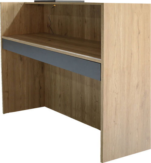 Megapap Navita Professional Reception Desk L113.6xW42xH111.8cm