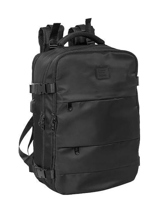 Safta Backpack Μαύρο