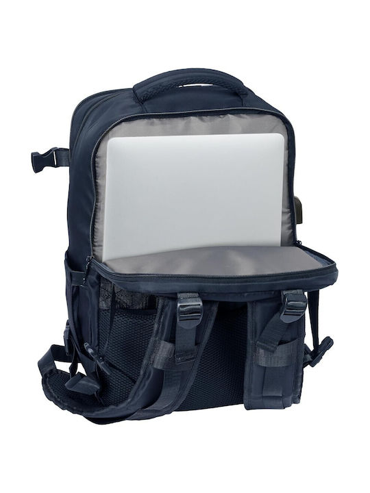 Safta Backpack Μπλε
