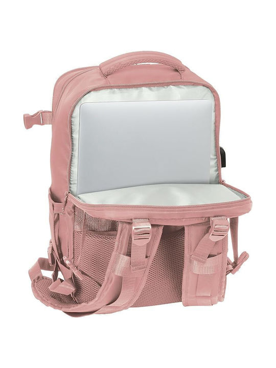 Safta Backpack Ροζ