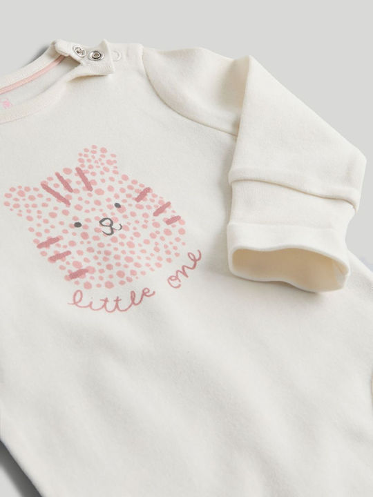 Mothercare Бебешко Боди Дълъг ръкав Leopard