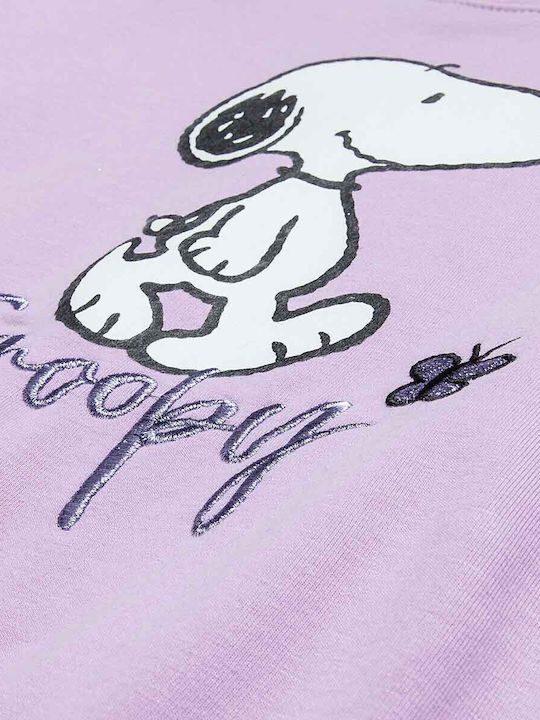 Kinder-Sweatshirt Flieder
