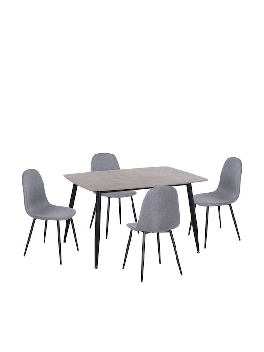 Esszimmer Raven 5Stück 70x120cm