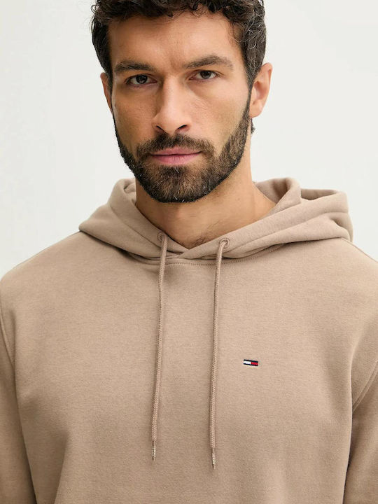 Flag Sweatshirt mit Kapuze Brown