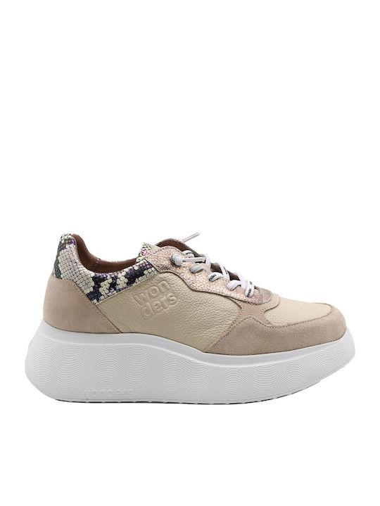 Γυναικεία Sneakers Beig / Cream