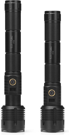 Montis Taschenlampe LED Schwarz
