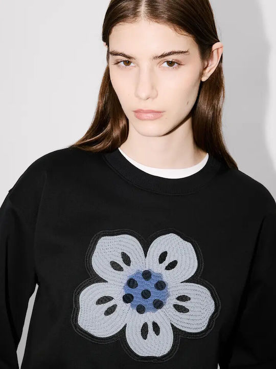 Sweatshirt Hanorac pentru femei Negru