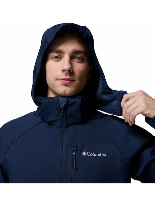 Cascade Ridge Iii Winter Jacket Softshell Waterproof and Windproof Navy Blue